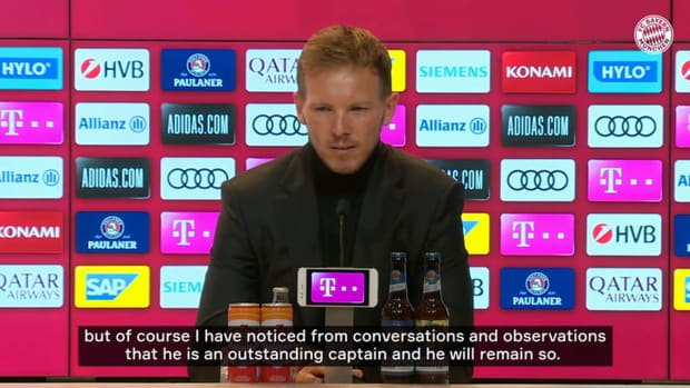 Nagelsmann: 'Manuel Neuer is an outstanding captain'